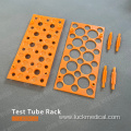 Lab Test Tube Rack Apparatus